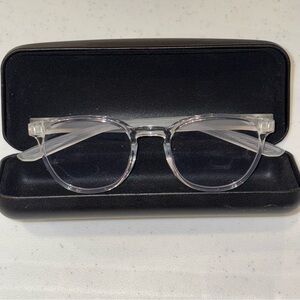 NIKE 7301 900 CLEAR MATTE FRAMES EYEGLASSES 50-20-140